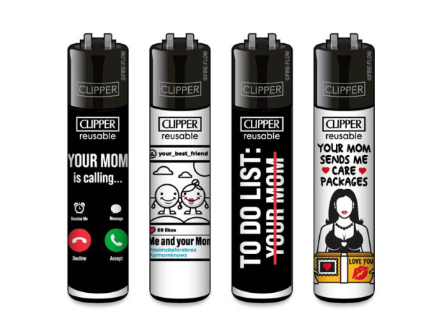 Clipper Large YOUR MOM, 48er Display