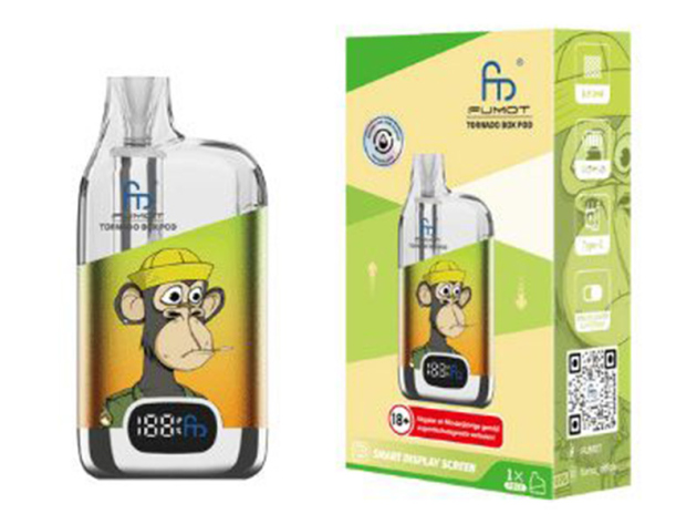 RandM Tornado - BOX POD 12000;  Green Orange