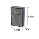 Zigarettenboxen "BLING CIGARETTE" für 20 Zig., 3-fach sortiert, 12er Display