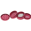 Grinder "Wabenrelief" 4-tlg.; 5-fach sortiert; Ø 55 mm; 6 x 5 cm; einzeln