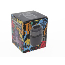 Grinder "Schwarz" Aluminium mit Glas, 4-tlg.; Ø 45 mm; Maße 10 cm x 7 cm