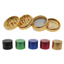 Grinder "Netz" 4-tlg.; 5-fach sortiert;...