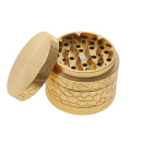 Grinder "Netz" 4-tlg.; 5-fach sortiert; Ø 52 mm; Höhe 4,8 cm; einzeln