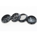 Grinder "Polygon" 4-tl.; 5-fach sort.; Ø 50 mm; Höhe 4,7 cm, einzeln