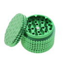 Grinder "Zylinder" 4-tlg.; 5-fach sort.; Ø 52 mm; Höhe 4,2 cm; einzeln