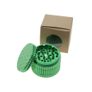 Grinder "Zylinder" 4-tlg.; 5-fach sort.; Ø 52 mm; Höhe 4,2 cm; einzeln