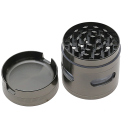 Grinder "Aschenbecher" 4-tlg.; 2-fach sort.; Ø 48 mm; Höhe 5,8 cm; einzeln