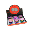 Grinder "Skull" regenbogenfarbig; 4-tlg.; Ø 48 mm; Höhe 3,3 cm