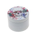 Grinder "Skull" wei&szlig;; 6-fach sort.;...