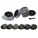 Grinder "Lentikular" 4-tlg.; 6-fach sort.;...