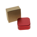 Grinder "Square"; 2-tlg.; 5-fach sort.; Ø 48 mm; 5,5 x 5,5 x 2,5 cm; einzeln