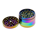 Grinder "Gold" regenbogenfarbig; 4-tlg.; Ø 45 mm; Höhe 3,6 cm