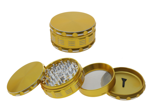 Grinder "XXL Premium" 4-tlg.; Ø 9 cm; Höhe 5 cm