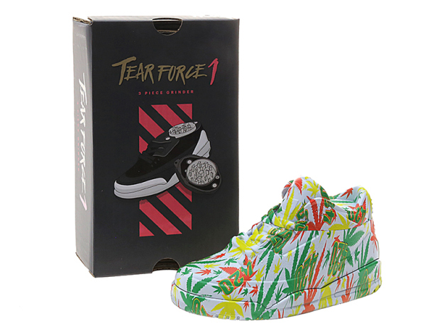 Grinder "Tear Force1 Hanf 420"; 3-tlg.; Ø 35 mm; ca. 8 x14,5 cm, einzeln