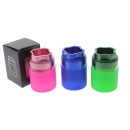 Grinder "Deluxe Glas"; 4-tlg.: 3-fach sort.; Ø 45 mm; Höhe 7,5 cm