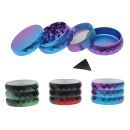 Grinder Diamond"; 4-tlg.; 3-fsch sort.; Ø 53...