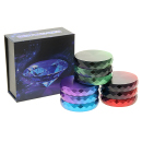 Grinder Diamond"; 4-tlg.; 3-fsch sort.; Ø 53 mm; Höhe 3,8 cm; einzeln