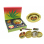 Geschenkbox "Rasta Skull" Grinder, Aschenbecher, Pipe & Siebe