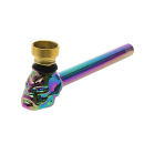 Glaspfeife "Monkey" 4-fach sort.; Länge 12 cm; 24er Display