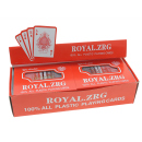 Kartenspiel "Royal" Set;  2-fach sortiert in Kunststoffbox; Doppelpack