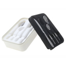 Besteck Set, Edelstahl, 24-teilig mit Aufbewahrungsbox