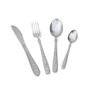 Besteck Set, Edelstahl, 24-teilig mit Aufbewahrungsbox