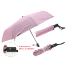 Regen- u. UV-Schirm ca. 100 cm; rosa, für die Tasche