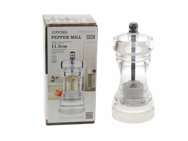 Pfeffermühle; Acryl; Höhe 11,5 cm