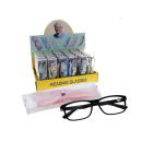 Lesebrille - schwarz, (+ 1,0) mit PE-Schutzetui, einzeln