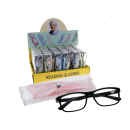 Lesebrille - schwarz, (+ 2,50) mit PE-Schutzetui, einzeln