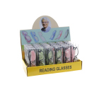 Lesebrille - schwarz, (+ 3,00) mit PE-Schutzetui, einzeln