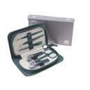 Maniküre Set;  grün; 6- tlg., Etui mit...