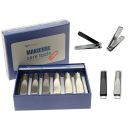 Nagelknisper Premium, 2-fach sortiert; Metall; 12er Pack