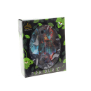 Drehunterlage "Skull" aus Metall, faltbar mit Kegeladler