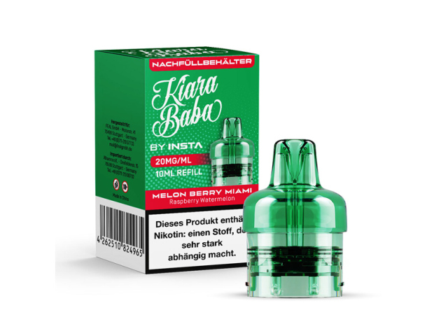 Kiara Baba Pod - Melon Berry Miami (Erdbeere) - 20mg