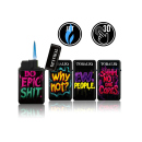 Sturmfeuerzeuge "Loriny Words" Jet-Flame,...