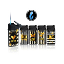 Sturmfeuerzeuge "Zlix-Love" Jet-Flame, 5-fach sortiert, 20er Display