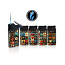 Sturmfeuerzeuge "Zlix-Vintage" Jet-Flame, 5-fach sortiert, 20er Display