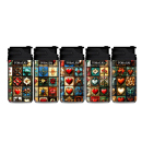 Sturmfeuerzeuge "Zlix-Vintage" Jet-Flame, 5-fach sortiert, 20er Display