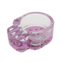 Aschenbecher "Baked Bunny Paw"; 6-fach sort.; Ø 6,5 cm; Höhe 3,5 cm; Länge 10 cm: 6er Display