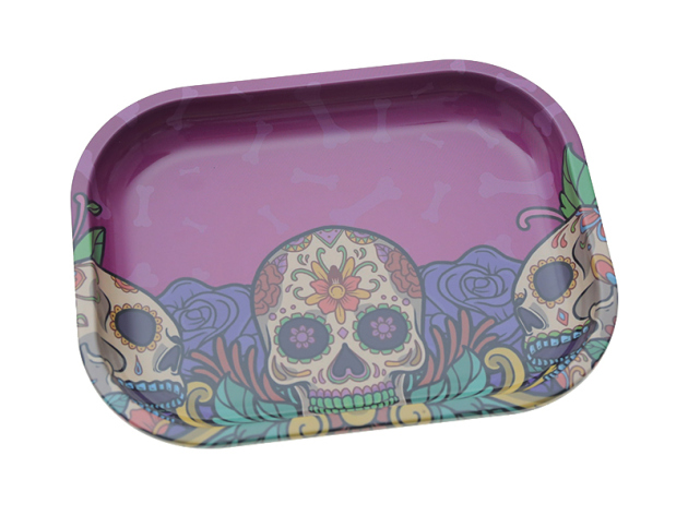 Drehunterlage "Skulls" 14 x 18 cm