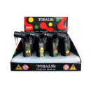 Sturmfeuerzeuge "Uv Canabis" Jet-Flame, 4-fach sortiert, 12er Display