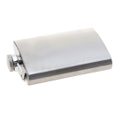 Flachmann "Silber Matt" 6oz