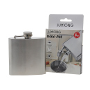 Flachmann "Silber Matt" 6oz