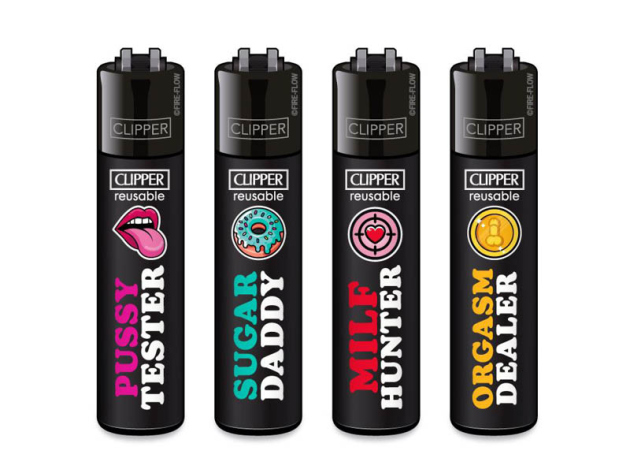 Clipper Large Sonder Edition FFX ADULT SLOGAN #2, 48er Display