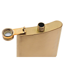 Flachmann "Bronze Matt" 6oz