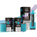 Al Fakher 30K Hyper Max - Advanced - Big Puffs - Blackcurrant Mint  (schw. Johannisbeere, Minze) - 6 mg - 30.000 Züge Pods und Basisgerät