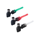 Glaspfeife "Skull Head" 14 cm, 3-fach sortiert, einzeln