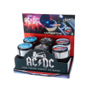 Autoaschenbecher "ACDC", 3-fach sortiert; 6er Display