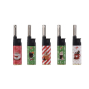 Stabfeuerzeug "XMAS DRINKS"; 5-fach sortiert; 50er Display